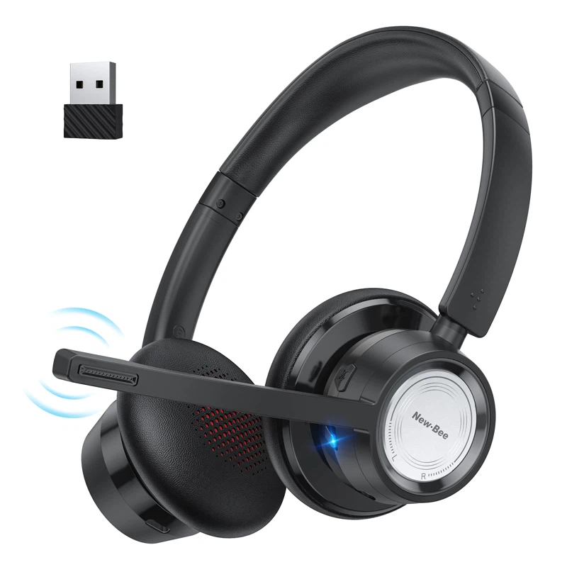 ENC Noise Cancelling Headset with Mic