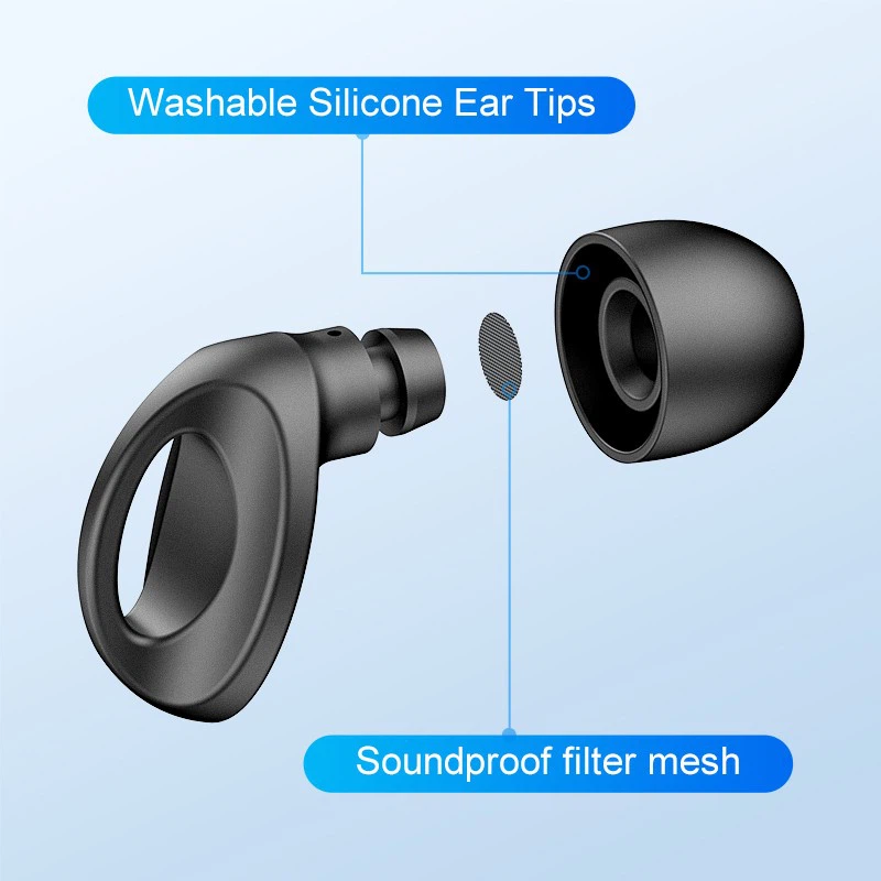 4 Pairs Of Noise Reducing Ear Plugs