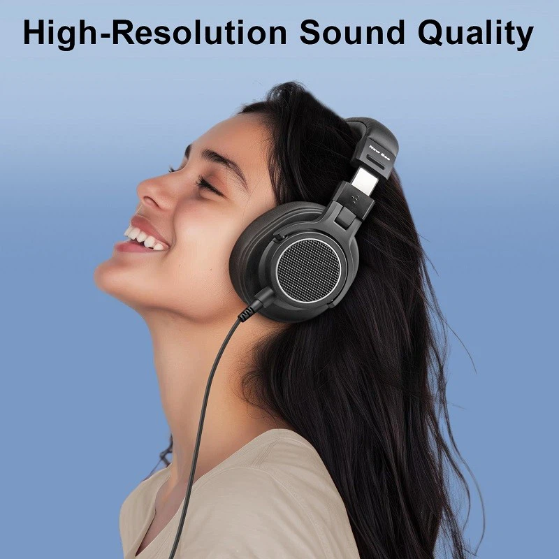 Over Ear Wired Monitor Headphones